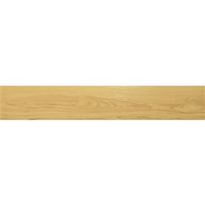 Dundee Deco Falkirk Fermoy II 6 W x 36-in L Beige Peel-and-Stick Vinyl Plank - 1 unit per pack