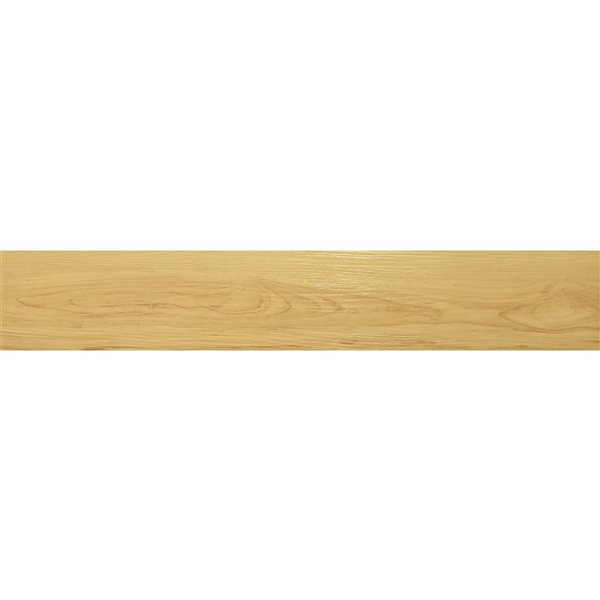 Planche de vinyle autocollante Falkirk Fermoy II de Dundee Deco 6 l. x 36 L. beige, vendue à l'unité