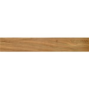 Planche de vinyle autocollante Falkirk Fermoy II de Dundee Deco 6 l. x 36 L. chamois, vendue à l'unité