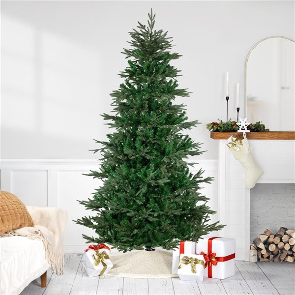 Real Touch(TM) Full Hudson Fir Artificial Christmas Tree - Unlit - 6.5-ft