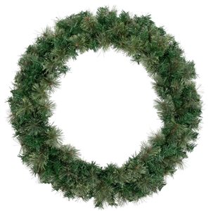 Oregon Cashmere Pine Artificial Christmas Wreath  36-in - Unlit