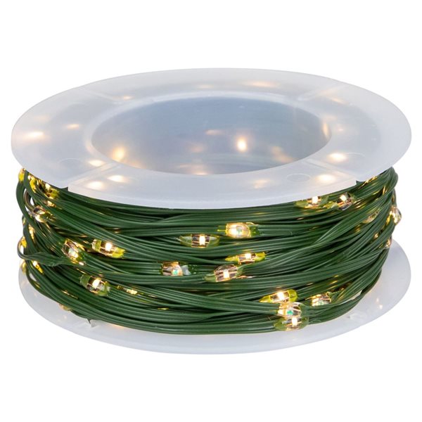 200ct Multi-Function Warm White Christmas Fairy Lights - 64.5-ft Green Wire