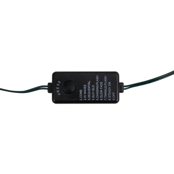 200ct Multi-Function Warm White Christmas Fairy Lights - 64.5-ft Green Wire