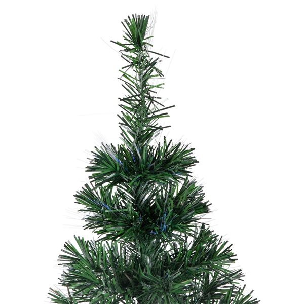 6-ft Multi-Color Fiber Optic Pine Christmas Tree