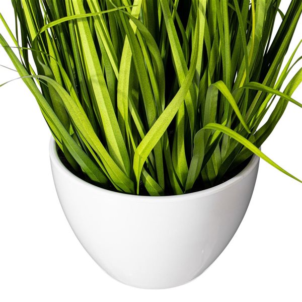 Vickerman 31-ft Artificial Potted Yellow Cosmos and Green Grass