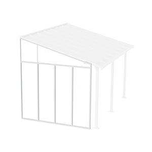 Canopia White Polycarbonate Patio Cover Sidewall