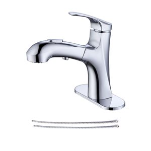 Rainlex 1-Handle Chrome Vessel Sink Bathroom Faucet