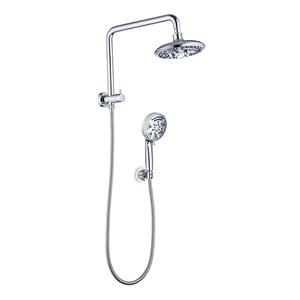 Rainlex Chrome Single-Handle Shower System with Handshower