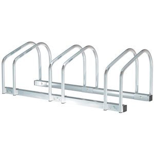 Soozier 29.9 L x 13 W x 10.6-in H 3-Bike Steel Storage Rack