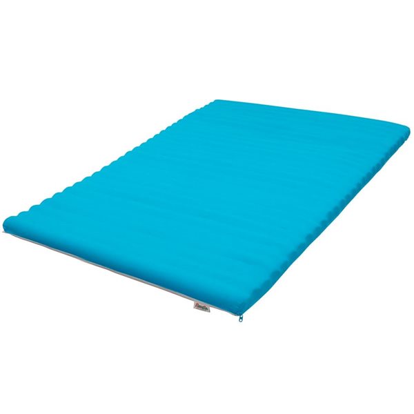 Matelas flottant double avec nouilles de piscine Noddle Floatz de Vivere, turquoise