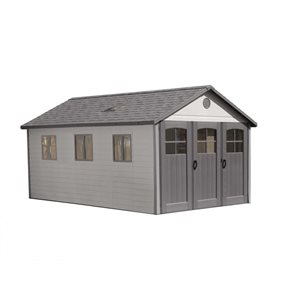 Lifetime 11 x 21-ft Brown Polycarbonate Outdoor Storage Shed