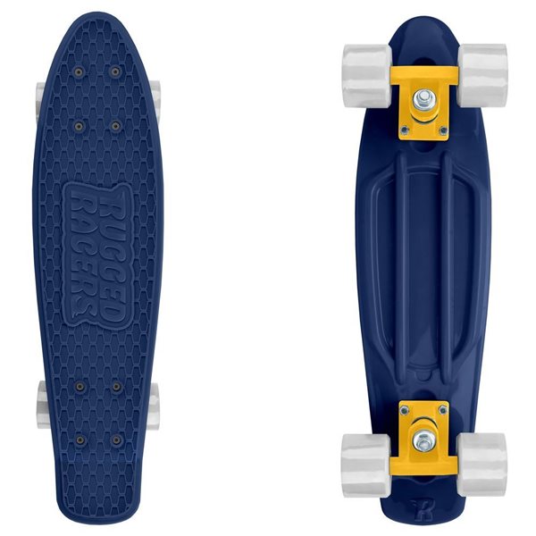 Rugged Racer 27-in Navy Plastic Skateboard Cruiser