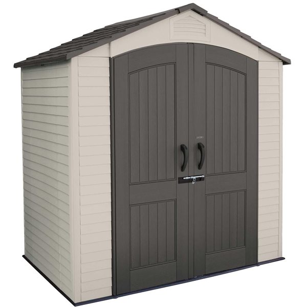Lifetime 7 x 4.5-ft Brown Polycarbonate Outdoor Storage Shed