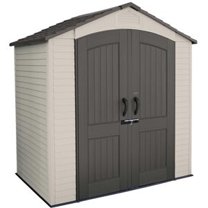 Lifetime 7 x 4.5-ft Brown Polycarbonate Outdoor Storage Shed