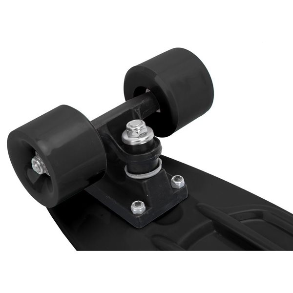 Rugged Racer 27-in Black Plastic Skateboard Cruiser