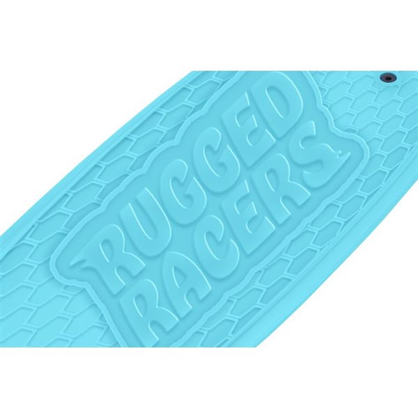 Rugged Racer 27-in Plastic Light Blue and Pink Skateboard Cruiser