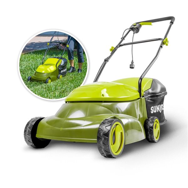 Sun Joe Pro Series 14-in Deck 13 A Electric Corded Walk-Behind Lawn Mower