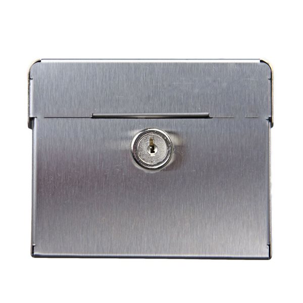 Retail Dispenser of Free Sanitary Napkins - Stainless Steel