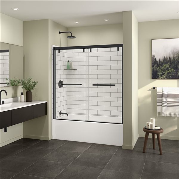 Maax Utile Metro Tux Composite Direct-to-Stud Three-Piece Tub Wall Kit