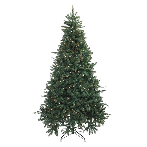 Northlight 7.5-ft Pre-Lit Full Northern Pine Artificial Christmas Tree with Clear Lights