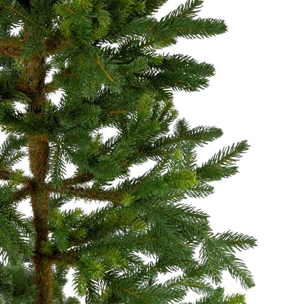 Northlight 6-ft Unlit Potted Noble Pine Slim Artificial Christmas Tree