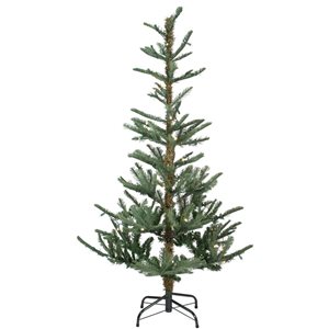 Northlight Real Touch 7.5-ft Pre-Lit Nordmann Fir Artificial Christmas Tree with Warm Clear LED Lights