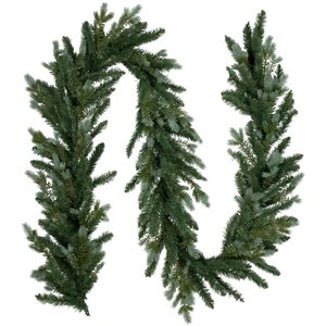 Northlight 9-ft x 14-in Unlit Blue Spruce Artificial Christmas Garland