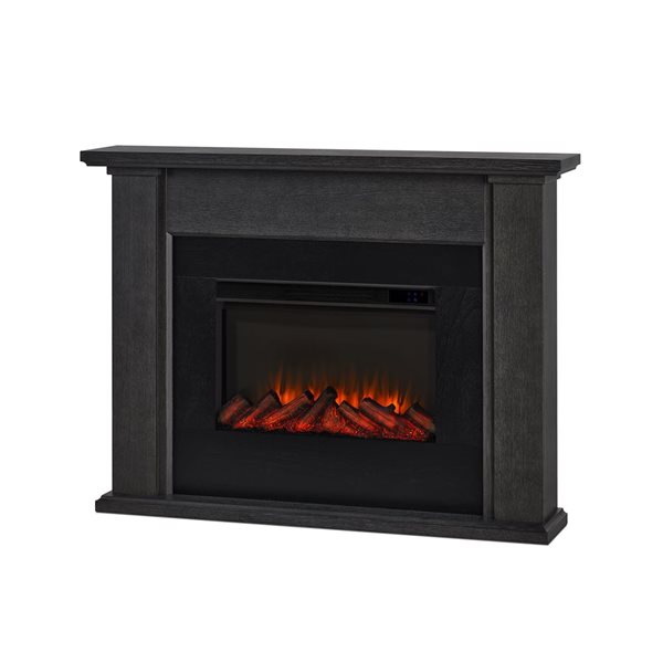 Real Flame Tejon 52-in Slim Electric Fireplace in Grey