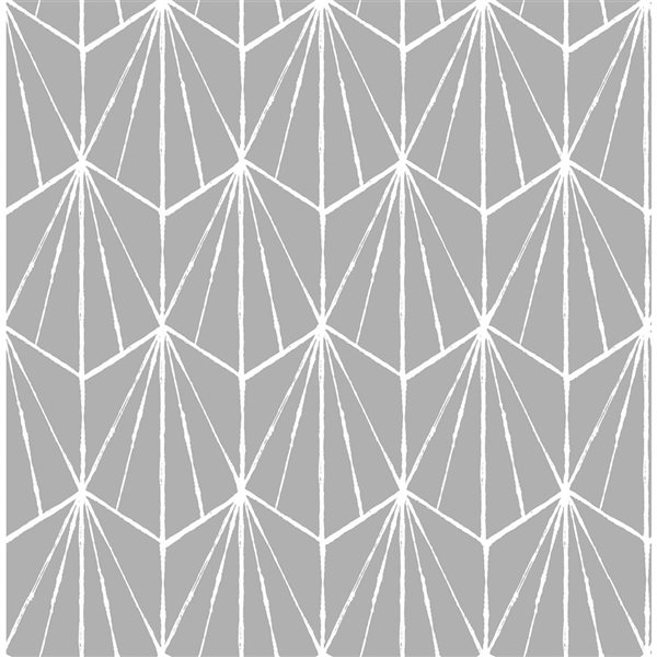 Papier peint autocollant Dorset par NuWallpaper gris