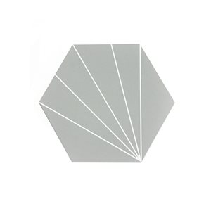 FloorPops Vers Peel and Stick Hexagon Floor Tiles