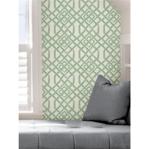 Papier Peint autocollant Tanneur par NuWallpaper vert