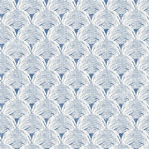 NuWallpaper Blue Manila Peel and Stick Wallpaper