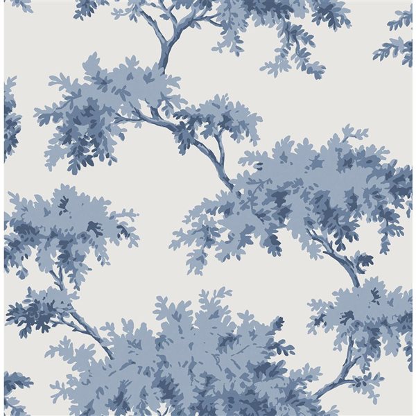 Papier peint pelable et collable Denim Alder par NuWallpaper