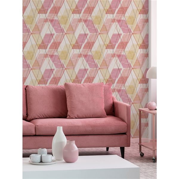 Papier Peint autocollant Coral Wallis par NuWallpaper