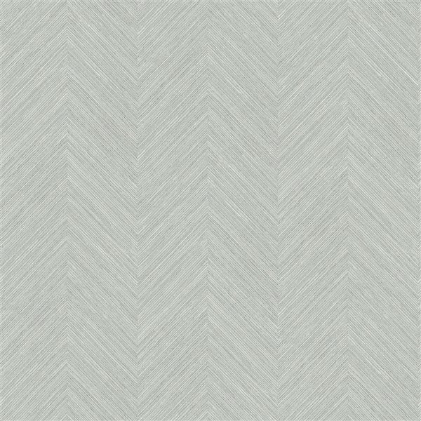 NuWallpaper Taupe and Blue Sampson Peel and Stick Wallpaper