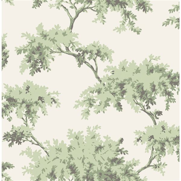 NuWallpaper Sage Alder Peel and Stick Wallpaper