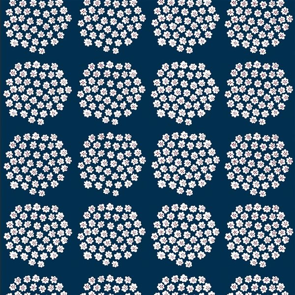 NuWallpaper Navy Puketti Peel and Stick Wallpaper