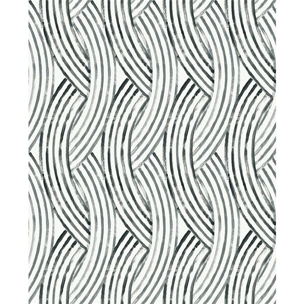 Papier Peint autocollant Meraki par NuWallpaper gris