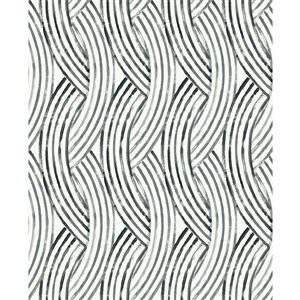 Papier Peint autocollant Meraki par NuWallpaper gris