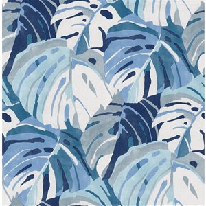 Papier peint pelable et autocollant Adansonii par NuWallpaper bleu