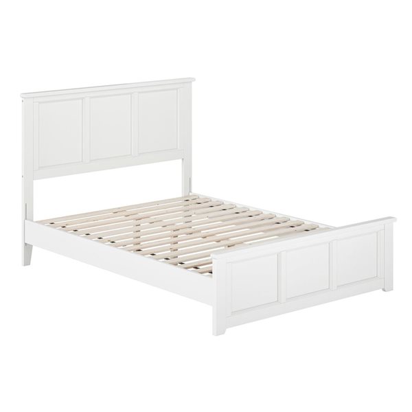 Afi Charlotte Full Solid Wood Low Profile Platform Bed With Matching 