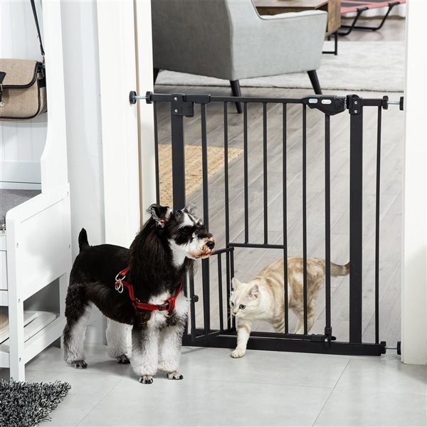 Dog gate that lets cats through hotsell