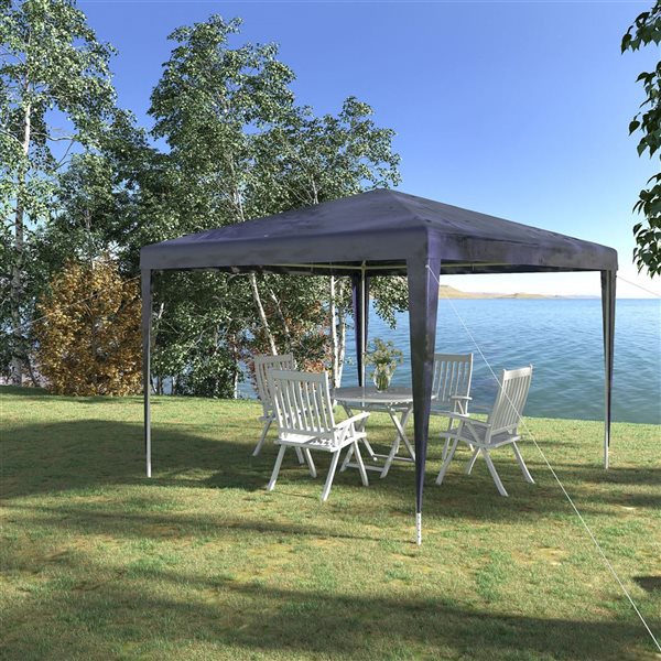 Outsunny 10 x 10-ft Folding Garden Canopy Tent