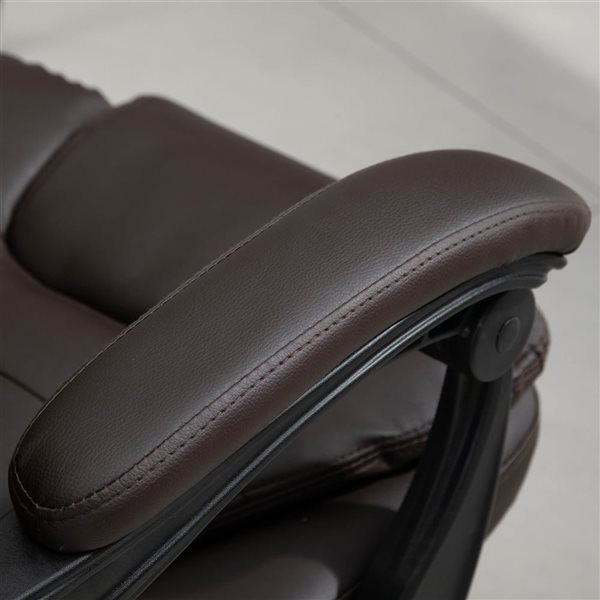 Vinsetto 7-Point Vibration Massage Office Chair with Swivel Wheels