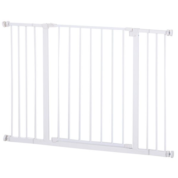 PawHut Adjustable Pressure Mounted Tall Dog Gate