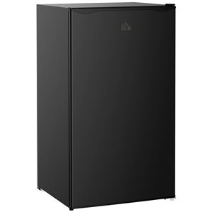 HOMCOM 3.2 Cu.Ft Compact Refrigerator with Freezer
