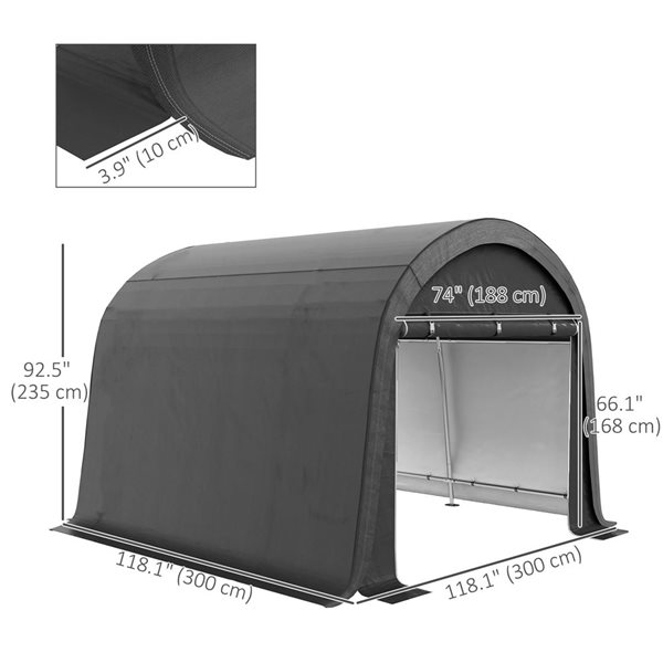 Garden storage tent best sale