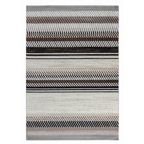 Rug Branch Sakarya 4 x 6-ft Beige/Brown Modern Coastal Style Indoor Area Rug