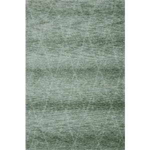 Rug Branch Maya 5 x 8-ft Olive-Green Modern Boho Hand-Tufted Indoor Area Rug