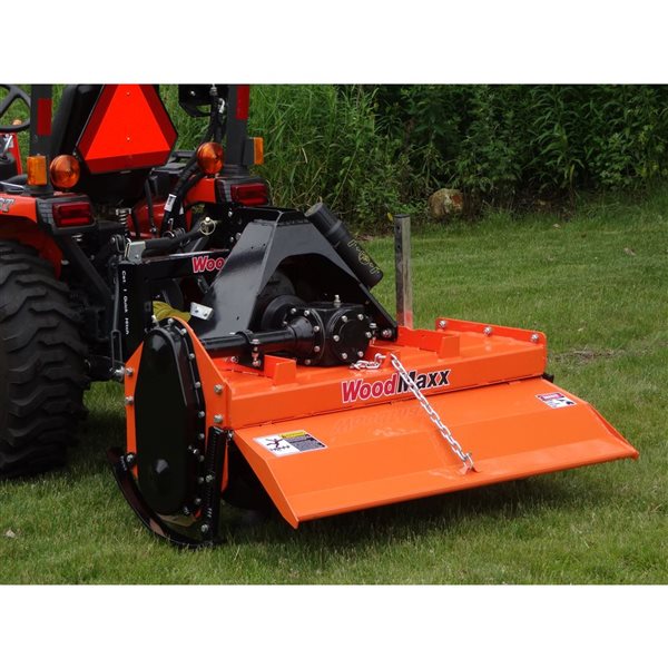 DK2 WoodMaxx RT-58 58-in Black Steel PTO Rotary Tiller